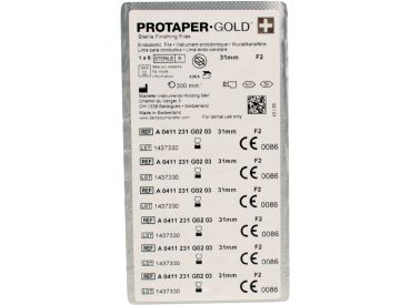 PROTAPER Oro F2 31 mm 6 pezzi
